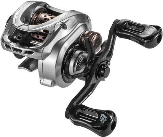 Ultralight Baitcaster Reel voor Baitcasting Vissen met Hoge Overbrengingsverhouding en Lichtgewicht Ontwerp van Merkloos