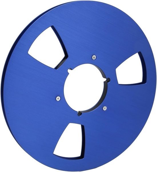 Universele 1/4 10.5 inch lege take-up reel - voor geluidstape - Aluminiumlegering met 3-gatsontwerp - vervangingsonderdeel voor opnameapparatuur
