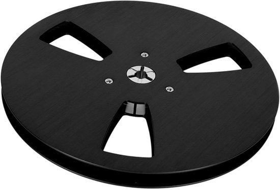 Universele 1/4 7 Inch lege tape reel - Zwart - Geluidsarm - NAB - Voor reel-to-reel-tapspelers