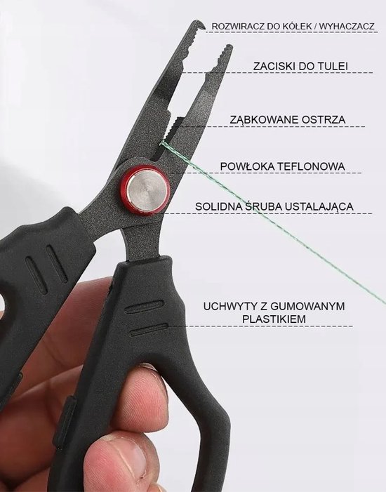 Universele Vis Tang 13,5cm - Knippen & Klemmen