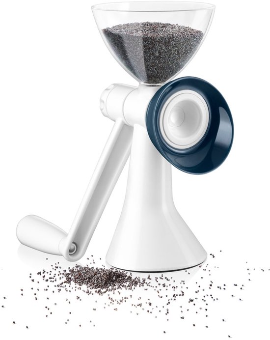 Unyqoos ® Hoogwaardige Handmatige Zaadmolen met Keramisch Maalwerk voor Diverse Zaden van Unyqoos