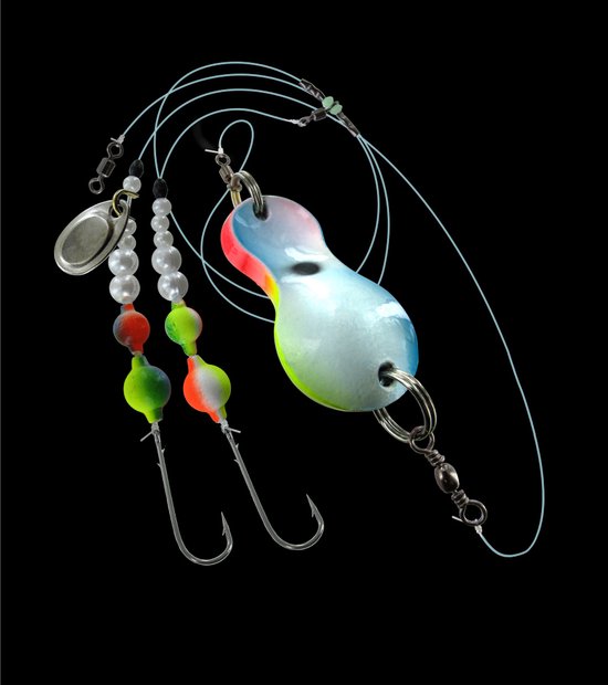 UV-actieve Botlepel | 80 gram | Turquoise | LOODVRIJ! van Merkloos
