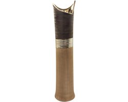 Vaas Bradora bruin/champagne/beige H= 60,0 cm 47136
