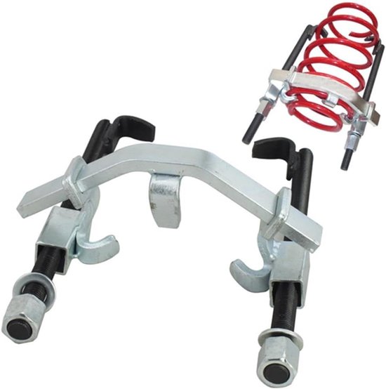 Veerspanner auto 1500 kg universeel 3-delig voor schroefveren 21 mm