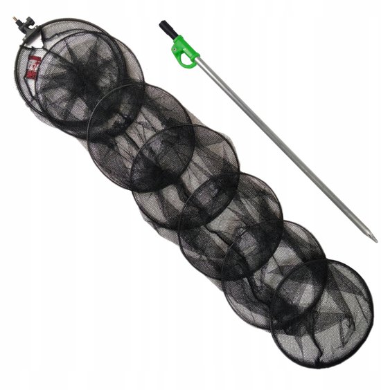 Verdord met staal 257x35 cm, 7 ringen, aluminium staal 60-80 cm van Gymstick