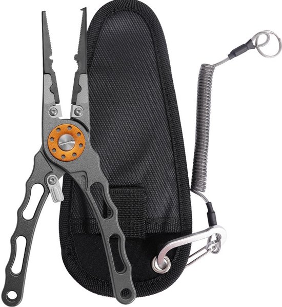 Vergrendelbare, handige vistang met innovatieve ergonomische handgreep - Multifunctionele visuitrusting - Viscadeau voor mannen van Merkloos