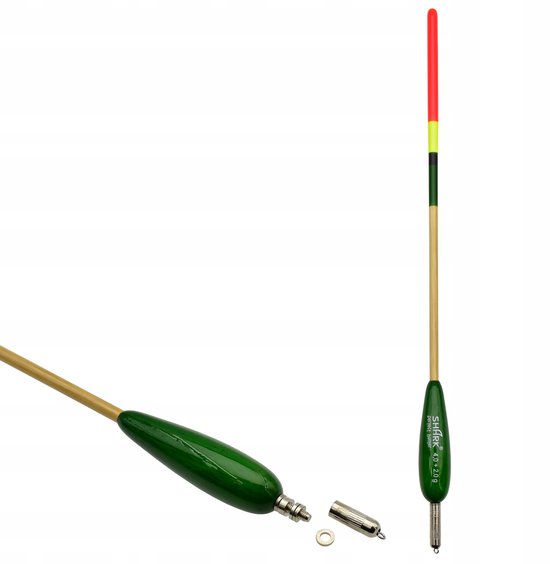 Verstelbare Balsa Waggler Dobber 4,0+2,0g - 25,5cm
