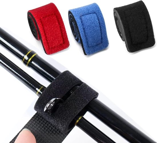 Verstelbare elastische hengelbanden set van 6, ideaal voor het bevestigen van visstokken, hengelaccessoires en visgerei organisatie