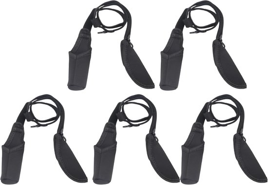 Verstelbare hengelhoes voor 59 cm - 130 cm hengels, 5 stuks, duurzame bescherming en opslag