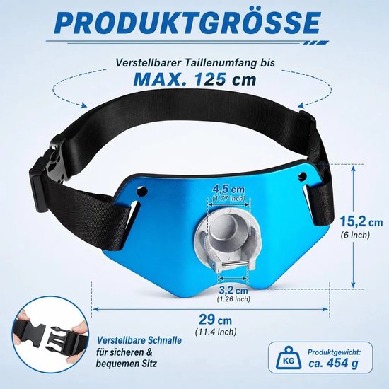 Verstelbare visriem, vechtvisriem, heupsteunriem van aluminiumlegering, vechtvisriem, hengelhouder, staande visriem
