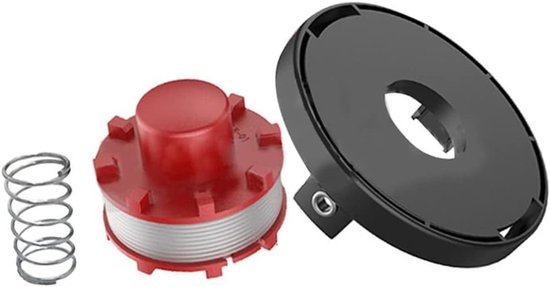 Vervangende Draadspoel en Spoelkap voor Einhell CE-CT 36/30 LI E SOLO en AGILLO 36/255 BL Grasmaaier Onderdelen (2 Stuks) - Hoge Kwaliteit, Duurzaam, Efficiënt