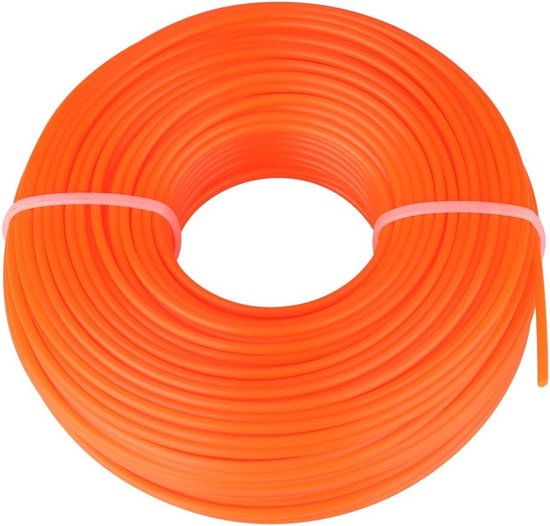 Vervangende Draadspoel voor Grastrimmer, 2.4mm Nylon Draad, Geschikt voor Benzine Grastrimmers en Tuinonderhoud van Merkloos