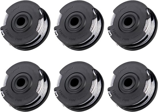 Vervangende Grastrimmer Spoel met 20ft Strimmer Draad voor ART 30-36 LI, ART 30, ART 27 en ART 24 - 6 Stuks voor Efficiënt Grasmaaien en Onderhoud