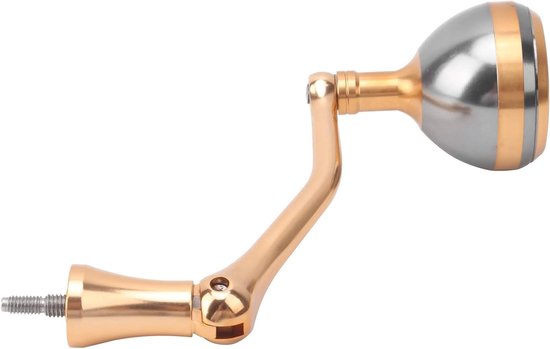Vervangende Hengel Handgreep voor Visreel met Aluminium Knop en Draaimechanisme voor Verbeterde Grip en Kracht