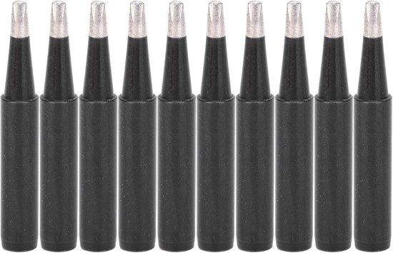 Vervangende Loodpunttips voor Soldering Stations - Geschikt voor Meerdere Modellen, Inclusief ST7 en WLC100, Set van Diverse Tips voor Precisiewerk