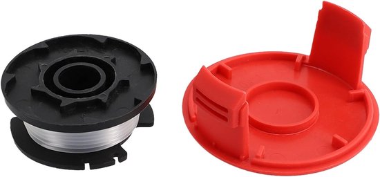 Vervangende spoel en lijn cover kit voor grastrimmer - accessoires voor GE-CT 18/28 Li en TC modellen, ideaal voor tuinonderhoud en grasmaaien van Merkloos
