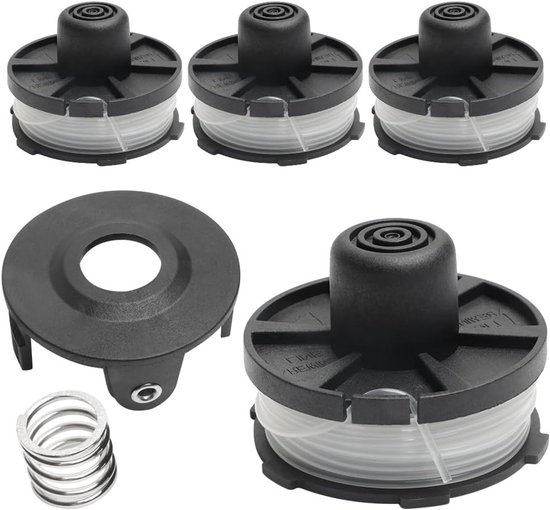 Vervangende Spoel en Lijn voor Trimmer - Nylon Spoel voor Tuinmachines, Geschikt voor Akkutrimmers en Tuingereedschap van Merkloos