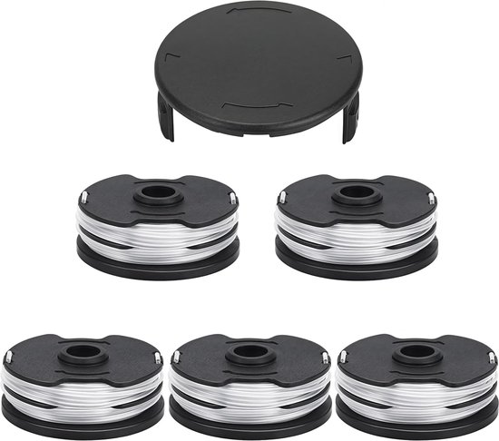 Vervangende spoel Fadenspulen passend voor Parkside LIDL accu-elektrische grastrimmers PRT 550 A1, PRT 550 A2, PRT 550 A3, PRT 550 A5, PRT 550 B6, PRTA 20-Li B2, PRTA 20-Li C3, PRT 300 A1, 6