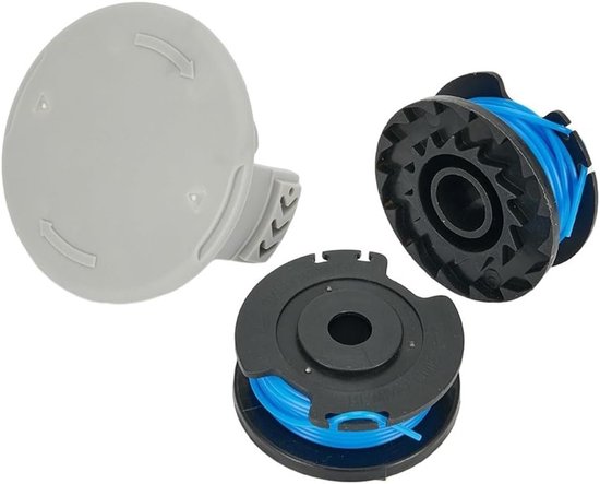 Vervangende spoel voor elektrische grassnijder, complete set met snijdraad, 3-delige kit voor trimmers en bosmaaiers