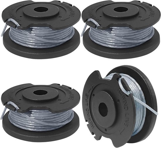Vervangende Spoel voor Grastrimmer, Nylon Draad voor Grastrimmer, Autofeed Trimmerdraad, Geschikt voor EasyGrassCut 18/23/26 en 18-230/18-260, Duurzame Trimmerdraad voor Efficiënt Grasmaaien