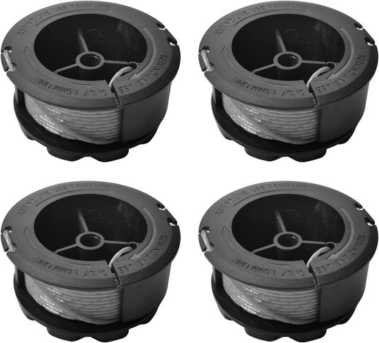 Vervanging Trimmer Spoel 1.6mm 6m voor Bosch Universal GrassCut 18 18-26 18-260 Grastrimmer 1.6mm 6m Lijn (4 spoelen)