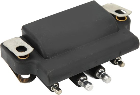 Vervangingsontstekingsspoel met dubbele stekkerdraden voor Johnson 2-9.9 pk motoren, hoge kwaliteit en betrouwbare prestaties