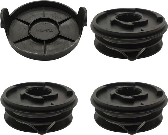Vervangspoel voor GC-ET 4530 grastrimmer, 10 m lang, 2 mm diameter, geschikt voor diverse modellen