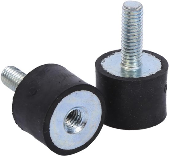 Vibratiebeugel Rubber, 4 Stuks Schokdemper Antivibratie Silentblock voor Reels en Machines