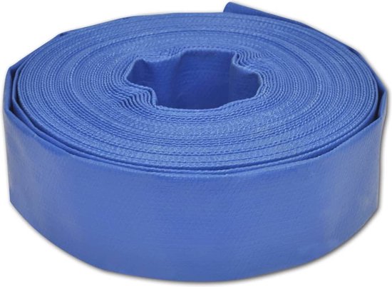 vidaXL - Slang - plat - 1,5'' - 25 - m - PVC van vidaXL