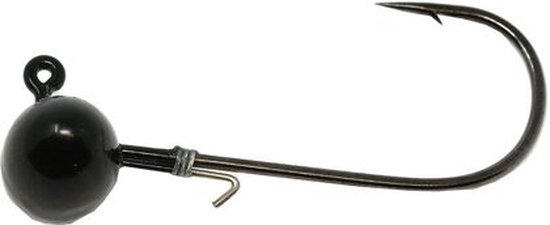 Vike Tungsten Jighead 10.5g Zwart 4/0 van Vike