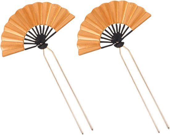 Vintage Chinese Fanfans Haarsteken Voor Vrouwen Elegante Haaraccessoires Met Metalen Haarknippen Voor Lange Haarstijlen Traditionele Haarknippen Voor Buns Feesten