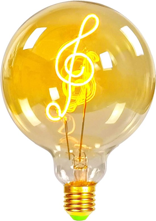 Vintage Gloeilampen Ledlamp 4Watts Dimbare Muziek Decoratieve Gloeilampen 220 / 240V E27 Tafellamp Gloeilamp