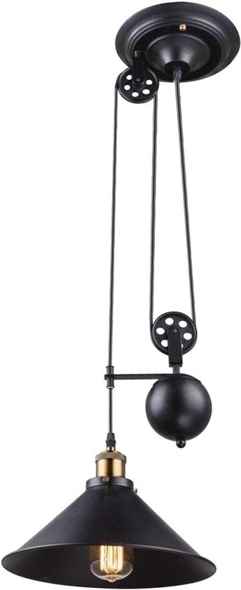 Vintage hanglamp voor de woonkamer om te verstellen Lenius.