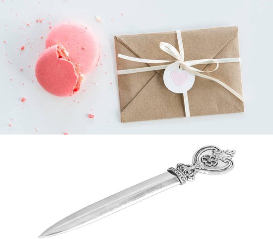 Vintage Letter Opener Knife, Desk Letter Opener Knife Metalen Envelope Opener Lichtgewicht Hand Envelop Slitter Desk Office Letter Opener (Style 4)