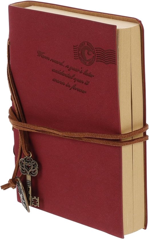 Vintage Stijl Pu Notitieboekje Met Touwbinding 320 Lege Paginas Reisdagboek Voor Schrijven En Schetsen
