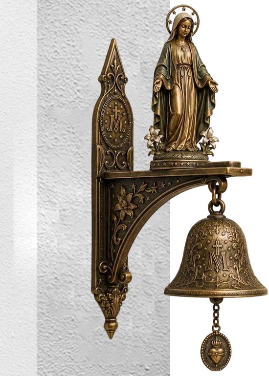 Vintage windbel | religieus ornament | voor tuin patio bescherming decor