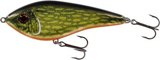 Vis Aas - Kunstaas Jerkbait - Vissen Op Roofvis - Compact Ontwerp - 12 cm 53 g - Gevlekt