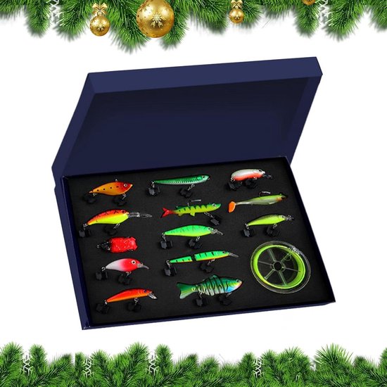 Vis Aas Set - Kunst Forel Lokmiddel - Vissen Vangen - Alles Inclusief - 35 x 25.5 cm - Niet Gespecificeerd