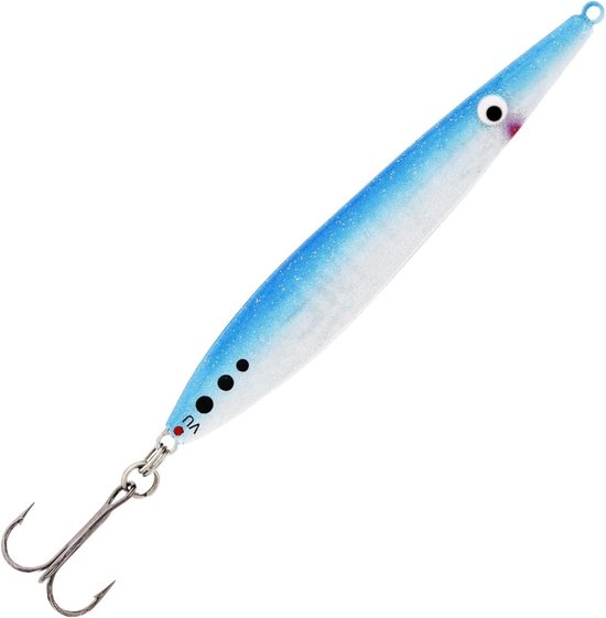 Vis Aas - Zoutwater Lokaas - Zeevissen - Loodvrij Zink Materiaal - 8cm 20g - Gevlekt Sardine