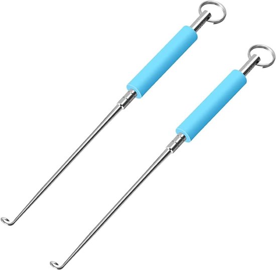 Vis Haak Verwijderaar - 2 Stuks - Ejector Vissen - RVS Haak Ontkoppel Tool - Snelle Verwijdering - Eenvoudige Visserij Accessoires van Merkloos