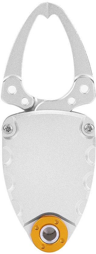 Vis Lip Tang - Vis Grijper - Vissen Vangen - Hoge Aluminiumlegering - 2 cm Opening - Zilver