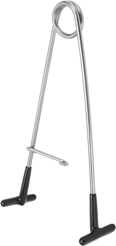 Vis Mond Strooier Rvs - Vis Kaak Opener - Gereedschap voor Vissen Ontkoppeling - Roestvrij Staal - Geschikt voor Alle Vissoorten - Grijs Kleur Model
