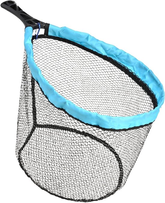 Vis schepnet - Hengelsport net - Vissen vangen - Opvouwbaar ontwerp - 35 x 27 cm - Niet gespecificeerd van Merkloos