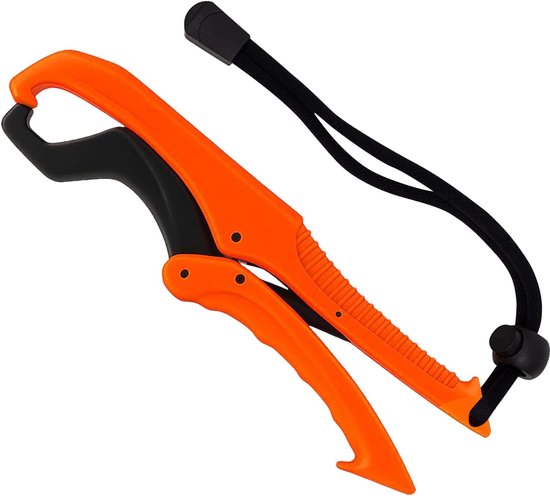Vis Tang - Lip Gripper - Veilig Vissen - Drijvend Ontwerp - 1 Count - Oranje