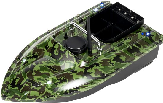 Visaasvoerboot Vissersboot Draadloze Vissenzoeker RC 500M Afstandsbediening Vangboot voor Nachtvissen