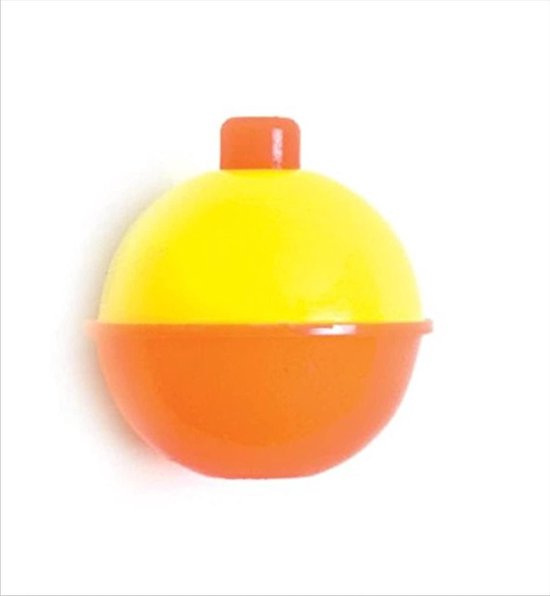 Visdobbers - Dobbers - Vissen - Hoogste Kwaliteit - 2 inch - Oranje Geel van Merkloos