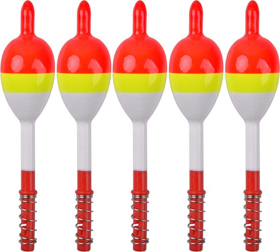 Visdobbers Set - Dobbers Drijvers - Vissen Presenteren - Gevoelige Slip Bobbers - 5 Stuks - Niet gespecificeerd van Merkloos