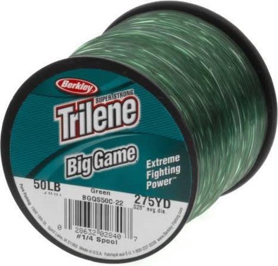 Visdraad groen - 0.45mm - 600 meter - Trilene Big Game van Merkloos