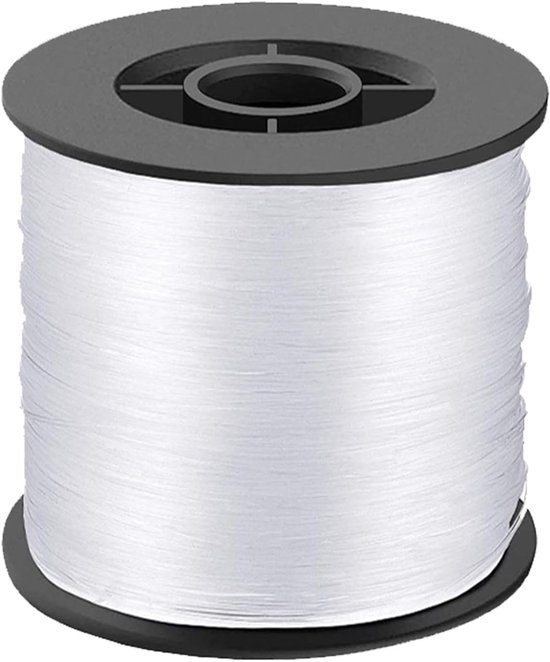 Visdraad - Vislijnen - Vislijn - Vis Draad - Nylon Draad - Vislijn helder - Outdoor Accessoires - 0.8 mm x 200 meter van Merkloos