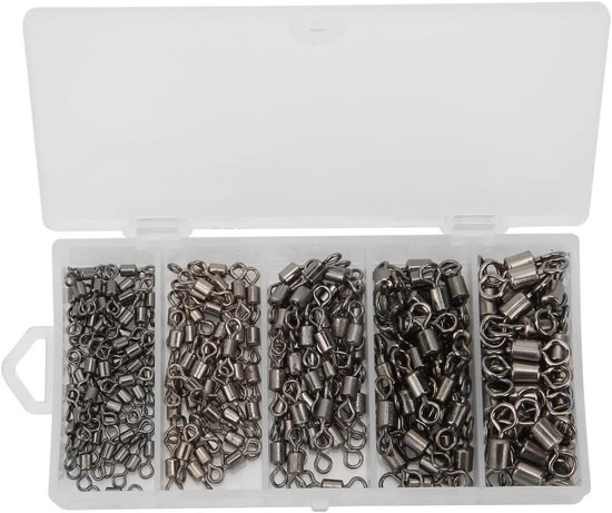 Visgereedschap met 8-vormige wartels, metalen visverbindingen en accessoires voor het vissen van Merkloos